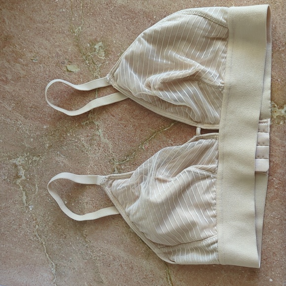 Lively Other - Lively Busty Bralette, size 2, beige mesh